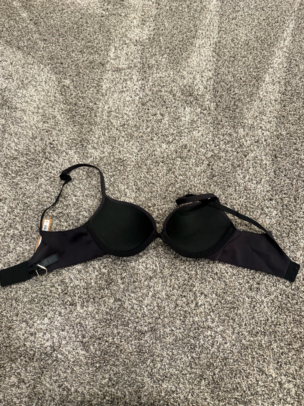 SKIMS Ultimate Push-Up Plunge Bra Black Size 32C NWT $64 - Picture 4 of 5